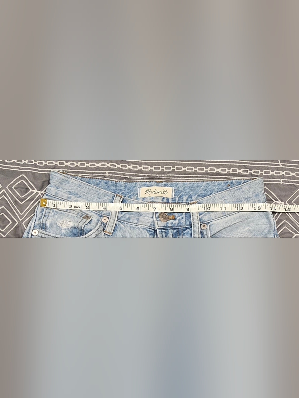 Madewell The Perfect Vintage Straight Leg Jean Size 25 - Picture 5 of 8